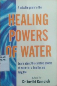 Image of A valuable guide to the healing powers of water